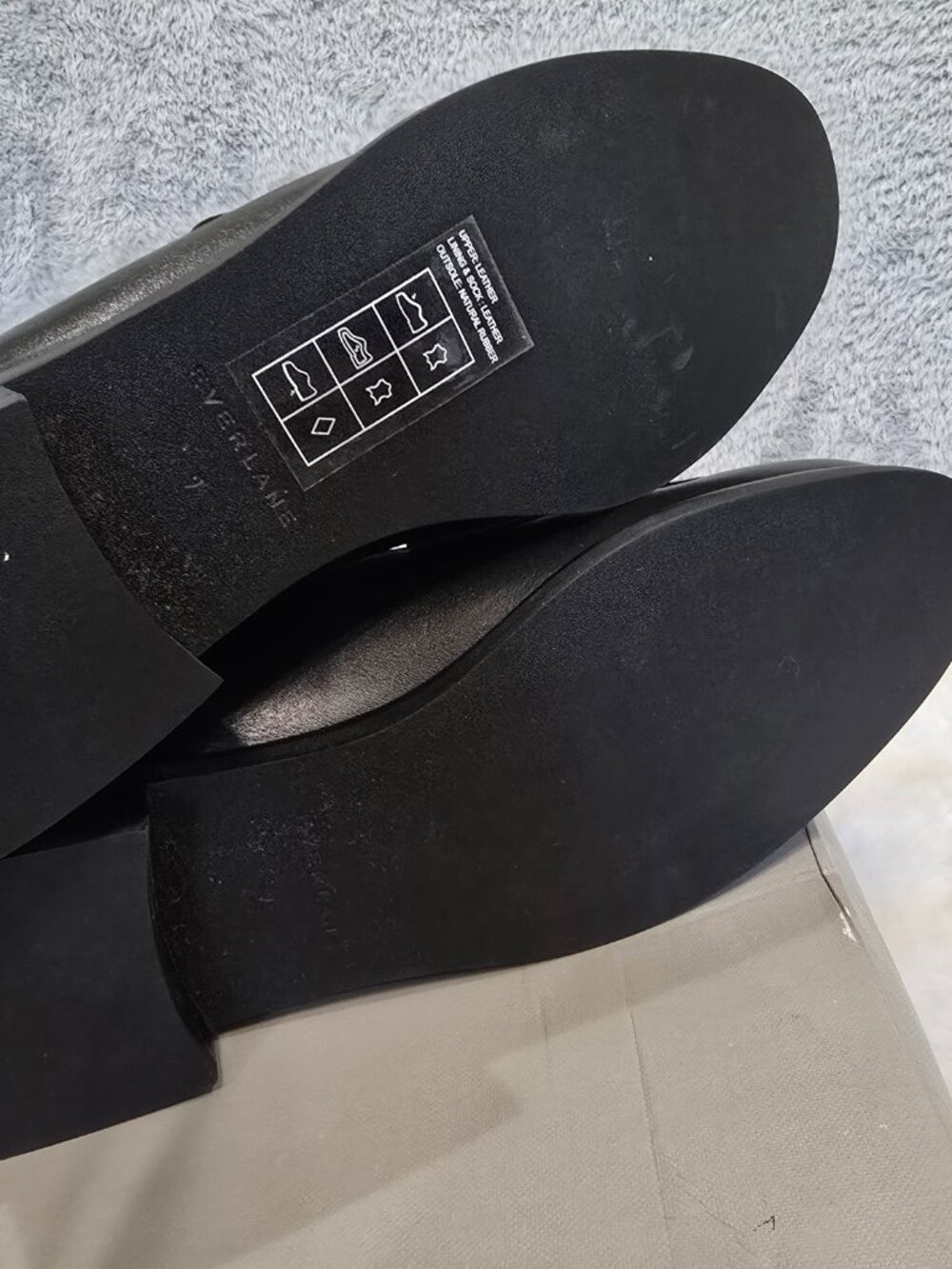 Everlane Modern Loafer Black Leather Women's Sizes NEW Classic Preppy - Picture 13 of 16
